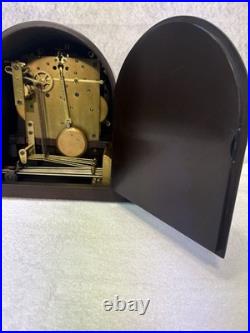 Gorgeous Seth Thomas Westminster Chime Clock No 74-1921 In Mahogany 113 Movement