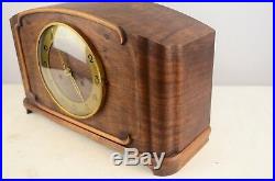 Gorgeous Vintage Kienzle Art Deco Westminster Chime Mantel Shelf Clock Working