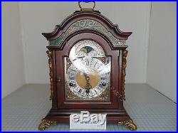 Gorgeous Warmink Walnut Westminster Chime Table Clock