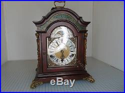 Gorgeous Warmink Walnut Westminster Chime Table Clock