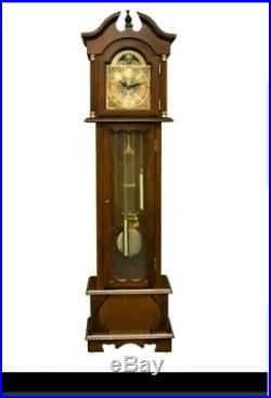 Grandfather Clock With Hourly Chiming With Night Silence Radio Controled Quartz