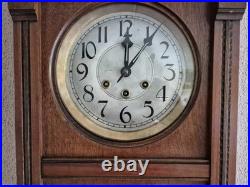Gustav Becker Antique German Westminster chime wall clock (0702)