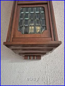 Gustav Becker Antique German Westminster chime wall clock (0702)