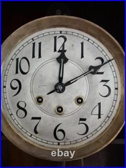 Gustav Becker Antique German Westminster chime wall clock (0702)