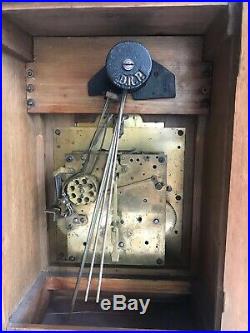 Gustav Becker Westminster Chimes Bracket Clock 44cm Heigh