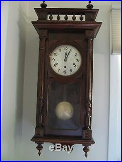 Gustav Becker Westminster Chimes Wall Clock