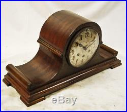 Gustav Becker Westminster chime mantel clock @ 1910 Deluxe Nice