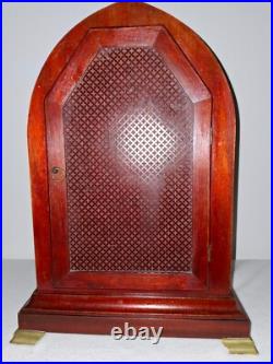 Gustave Becker Westminster Chime Beehive Shelf Clock Completely Restored