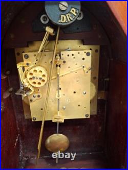 Gustave Becker Westminster Chime Beehive Shelf Clock Completely Restored
