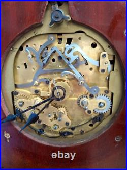 Gustave Becker Westminster Chime Beehive Shelf Clock Completely Restored