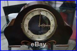 H. A. C. Dual chime mantel clock. Westminster/Whittington. SEE VIDEO