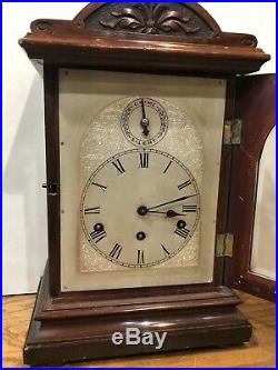 HAC German Black Forest Bracket Mantel Westminster Chime Clock
