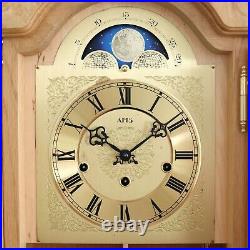 HERMLE AMS Wall Clock XXL Moonphase and WESTMINSTER Chime Classic Design Germany