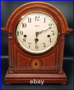 HERMLE Mantel Clock CLEARBROOK Barrister MECHANICAL 340-020A German 2 Jewels 12