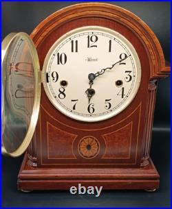 HERMLE Mantel Clock CLEARBROOK Barrister MECHANICAL 340-020A German 2 Jewels 12