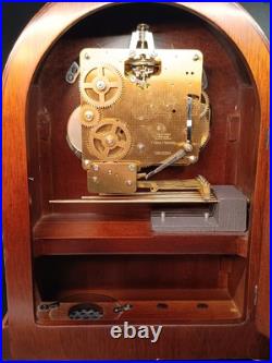 HERMLE Mantel Clock CLEARBROOK Barrister MECHANICAL 340-020A German 2 Jewels 12