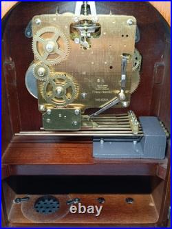 HERMLE Mantel Clock CLEARBROOK Barrister MECHANICAL 340-020A German 2 Jewels 12