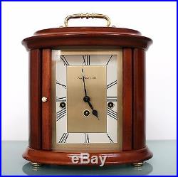 HERMLE Mantel Clock TOP Condition! HIGH GLOSS Germany Westminster Chime Shelf