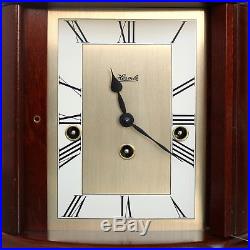 HERMLE OVAL DESIGN Mantel TOP Clock WESTMINSTER Chime HIGH GLOSS German SERVICED