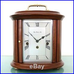 HERMLE OVAL DESIGN Mantel TOP Clock WESTMINSTER Chime HIGH GLOSS German SERVICED