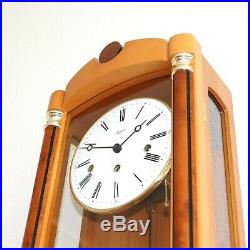 HERMLE Wall TOP Clock Westminster DESIGN! Chime Skeleton TRANSLUCENT Germany XXL