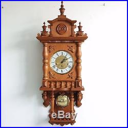 HERMLE Wall TOP HUGE Clock WESTMINSTER CHIME Quality Germany Westminster Vintage
