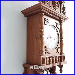 HERMLE Wall TOP HUGE Clock WESTMINSTER CHIME Quality Germany Westminster Vintage