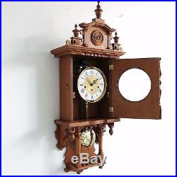 HERMLE Wall TOP HUGE Clock WESTMINSTER CHIME Quality Germany Westminster Vintage