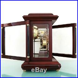 HERMLE Westminster 4 BELLS Mantel TOP! Clock German Translucent High Gloss Chime