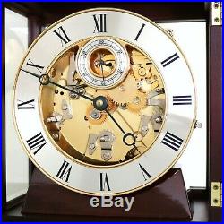 HERMLE Westminster 4 BELLS Mantel TOP! Clock German Translucent High Gloss Chime