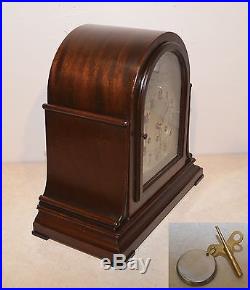 Herschede Model 10-1920 Antique Canterbury-westminster Chimes Clock In Mahogany