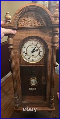 HOWARD MILLER 612-462 WESTMINSTER CHIME WALL CLOCK GERMANY Mini Wall Grandfather
