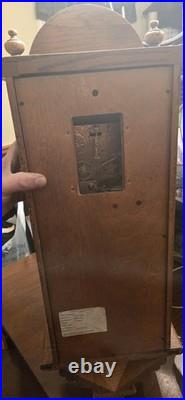 HOWARD MILLER 612-462 WESTMINSTER CHIME WALL CLOCK GERMANY Mini Wall Grandfather