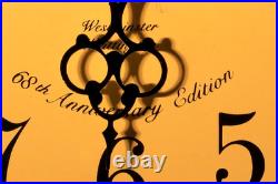 HOWARD MILLER 620-102 QUARTZ PENDULUM CHIMING CLOCK 68th ANNIVERSARY EDITION
