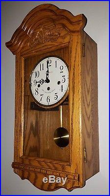 HOWARD MILLER 620-134 69th Anniv Ed Wall Clock Westminster Chime