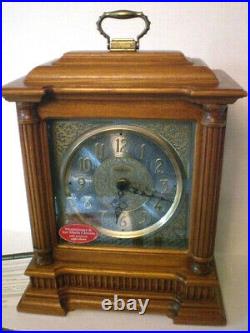 HOWARD MILLER ALBANY MANTEL CLOCK DUAL CHIMES 635-126 Excellent