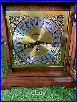 HOWARD MILLER Graham Bracket Key Wound Mantel Clock