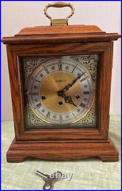 HOWARD MILLER Key Wound Mantel Clock 612-438 Hermle 340-020