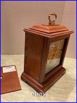 HOWARD MILLER Key Wound Mantel Clock 612-438 Hermle 340-020