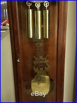 HOWARD MILLER MANSFIELD GRANDFATHER CLOCK, MODEL 610-686 pick up only
