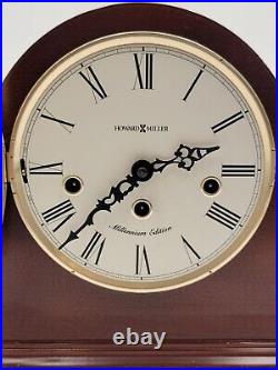 HOWARD MILLER MILLENIUM EDITION 340-020A CLOCK MADE IN GERMANY- Working Cond