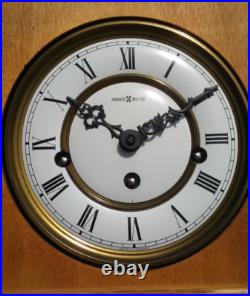 HOWARD MILLER Model #612-462 Westminster Chime Key Wind Pendulum Wall Clock