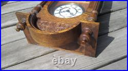 HOWARD MILLER Model #612-462 Westminster Chime Key Wind Pendulum Wall Clock