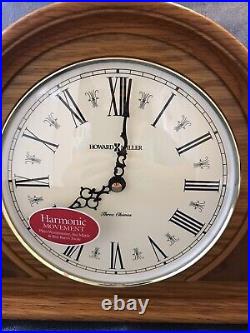 HOWARD MILLER Westminster Chime & Hour Strike Mantel Clock Model 635-106