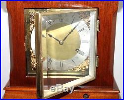 Huge Antique Running New Haven Chime No. 3 Westminster 5 Gong Bracket Clock