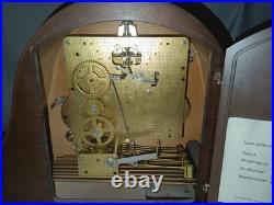 Haid Westminster Mantle Chime Clock 3 Key Two 2 Jewels FOR PARTS / NOT WORKING