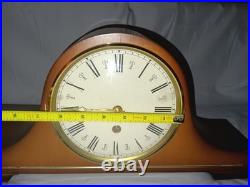 Haid Westminster Mantle Chime Clock 3 Key Two 2 Jewels FOR PARTS / NOT WORKING