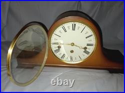 Haid Westminster Mantle Chime Clock 3 Key Two 2 Jewels FOR PARTS / NOT WORKING