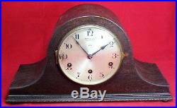 Hamburg American HAU Westminster Chime Mantel Clock Vintage For Repair