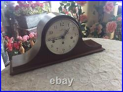 Hamilton Franz Hermle 340-020 2 Jewel Westminster Mantle Clock-Works With Key